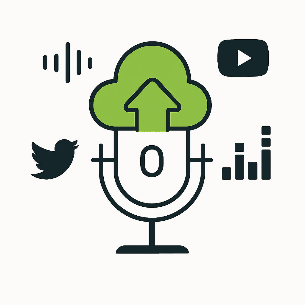 Podcast-Upload & Musik-Distribution Service