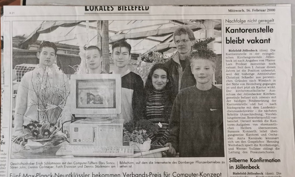 Bielefeld 2000 Zeitungsartikel