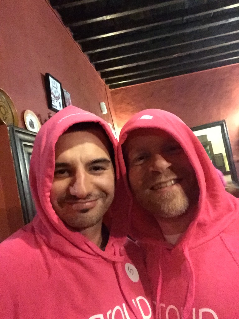 Zusammen mit einem der Shareholder